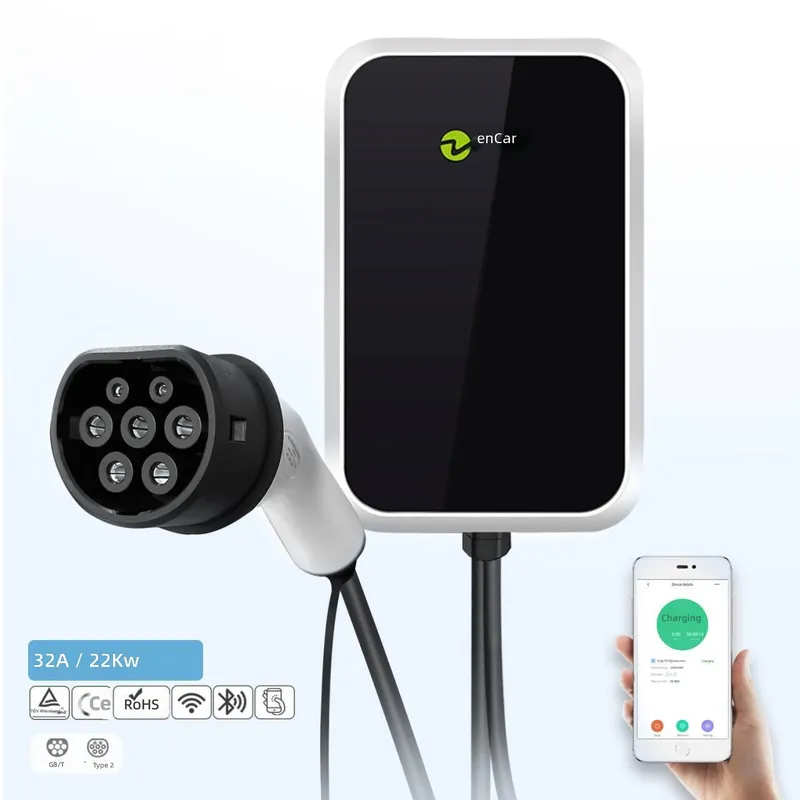 Cargador de Vehículos Eléctric - 22Kw Wallbox Type 2 Ocpp Rfid reseña y precio